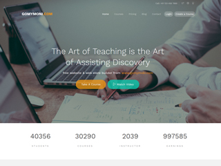 gomymobi.com - Theme: Learn: Online Study & Teach