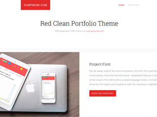 gomymobi.com - Theme: Red Clean Portfolio